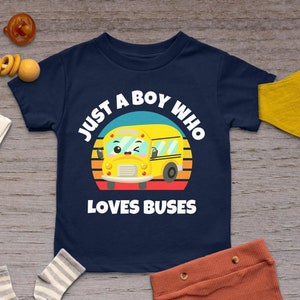 School Bus Kids Shirt, School Bus Birthday Shirt, Yellow Bus Shirt, Boy Birthday Shirt, Boy Loves Buses Shirt, Back To School Shirt