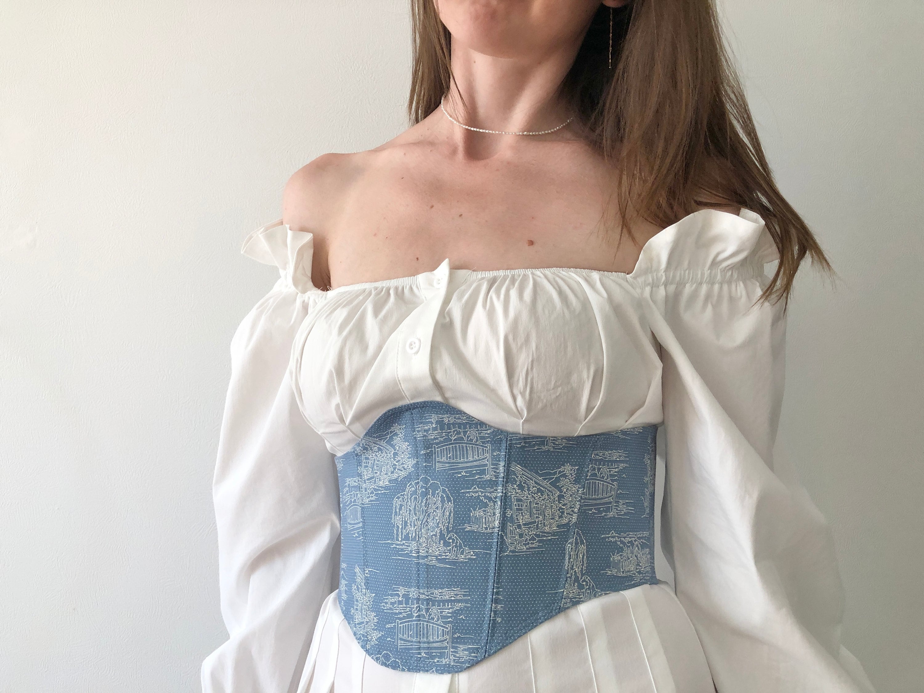 Underbust corset belt Cottagecore corset Renaissance corset Etsy