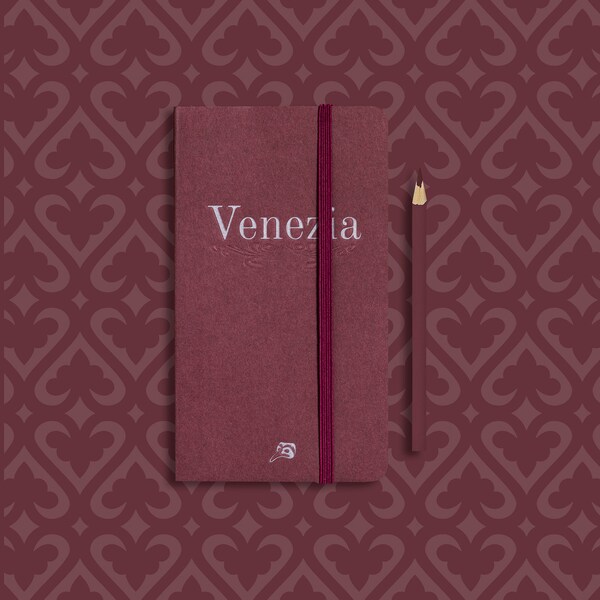 Notizbuch Venezia, Venedig, Journal, Tagebuch, Reisetagebuch, Reise, Geschenk, Weihnachten, Weihnachtsgeschenk, Hochzeitsgeschenk, Hochzeit