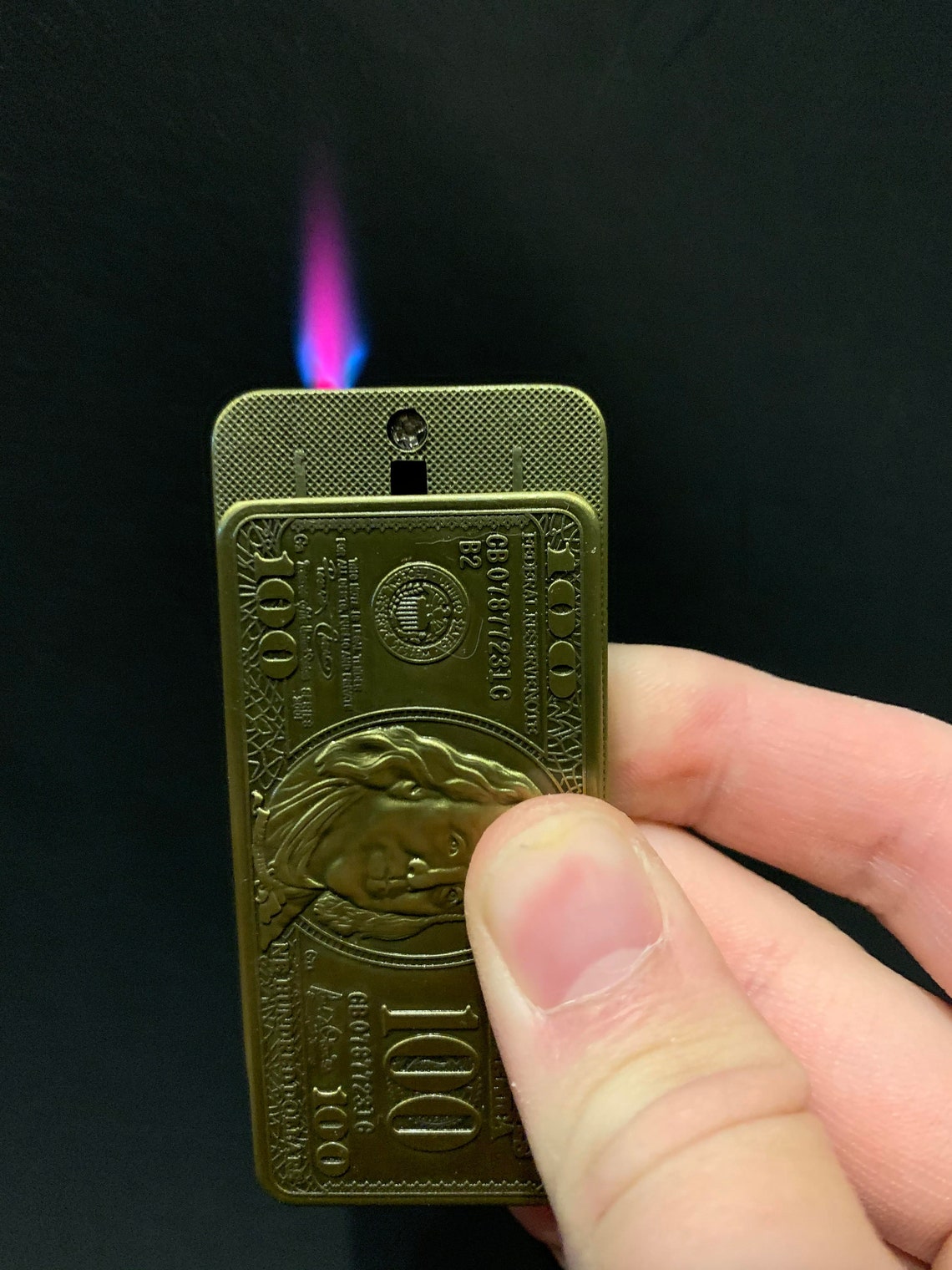 Money Lighter 100 dollar bill lighter cool lighter Etsy