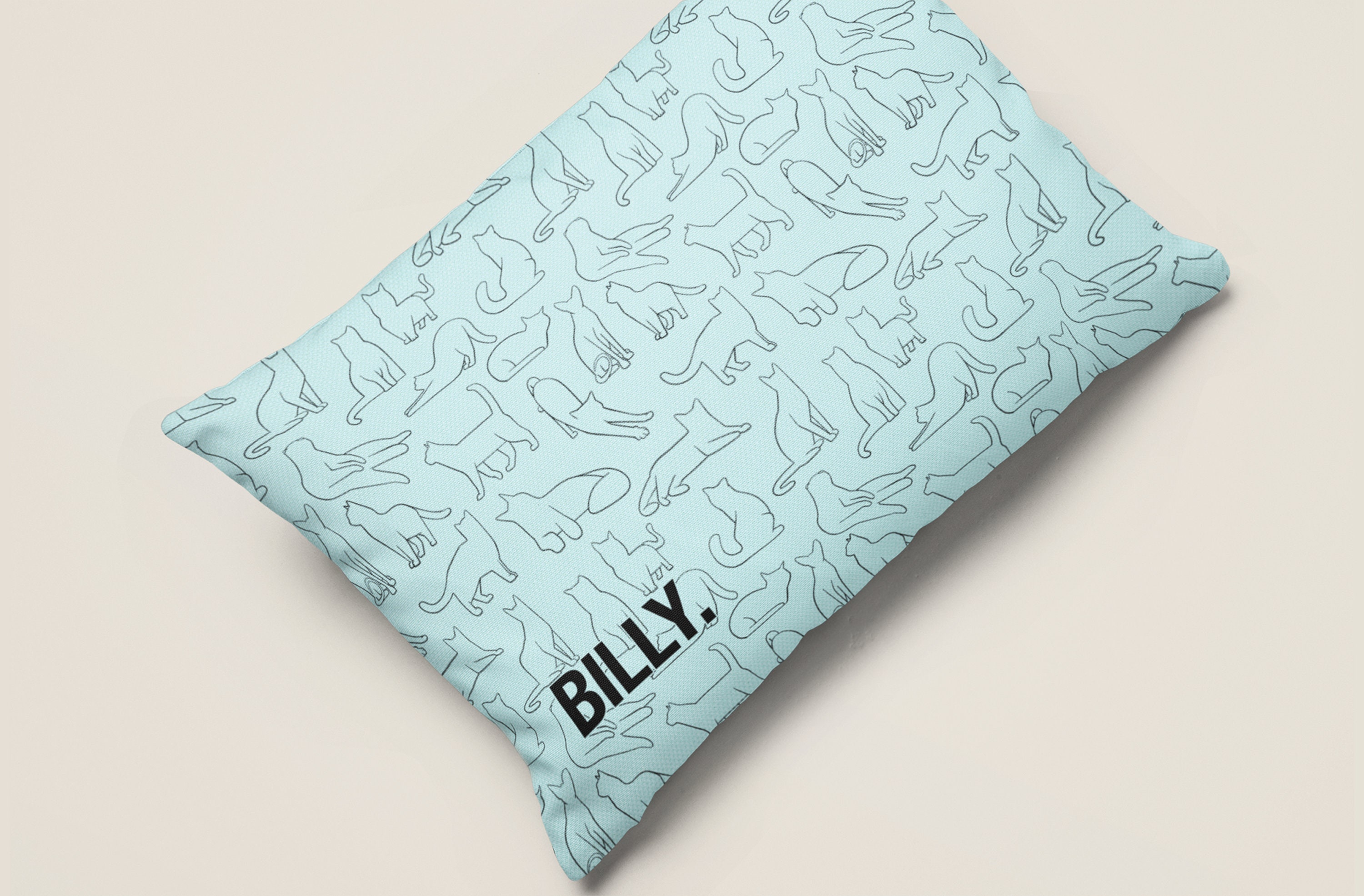 Personalised cat bed customised pet bed UK modern cat Etsy