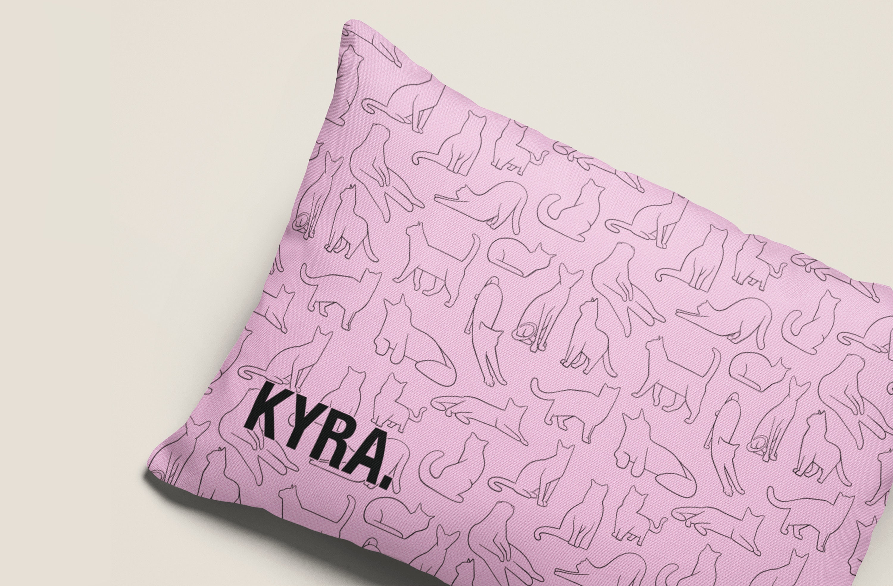 Personalised cat bed customised pet bed UK modern cat Etsy