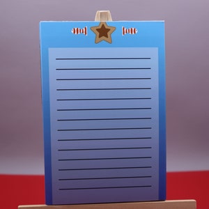 Starfish and Fish Notepad