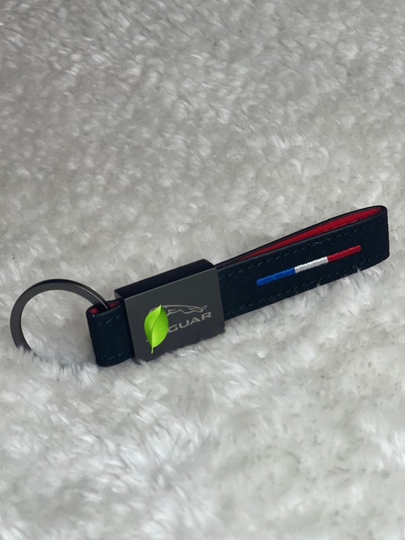 For Jaguar Keyring British SVR Sport F Pace F Type Etc High Quality Blacked  Out Stealth New Style Keychain Alcantara Premium *Free Delivery*