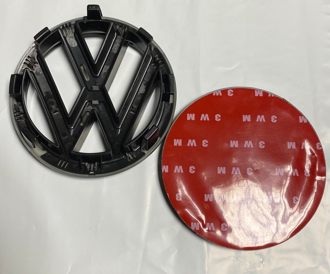 VW Caddy 20112015 Badges Gloss Black Front & Back Oem Fitment Etsy UK