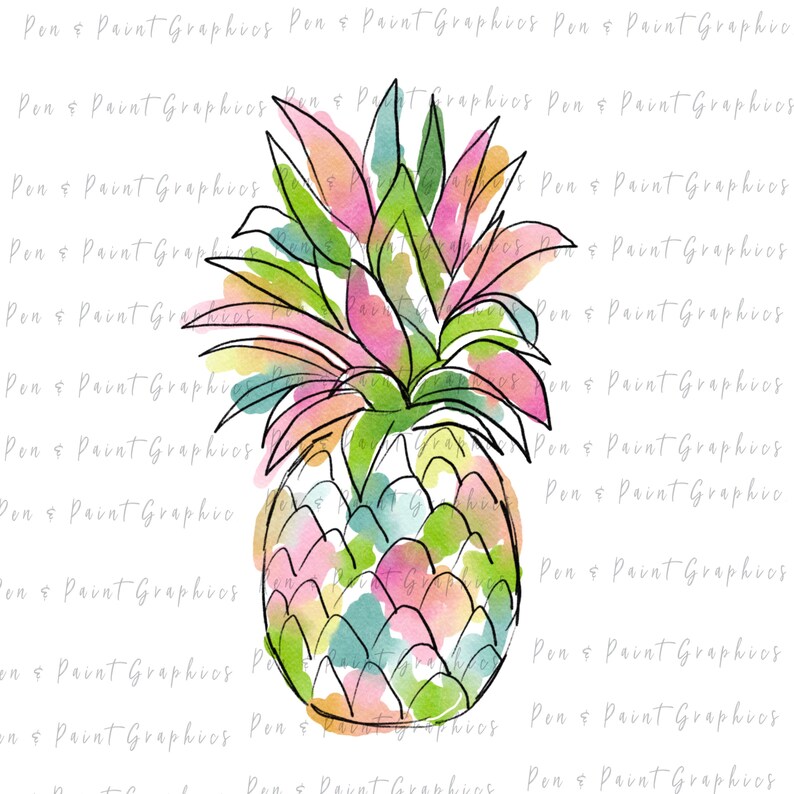 Acuarela Piña Fruta PNG Clipart Arte Gráfico Sublimación Descarga ...