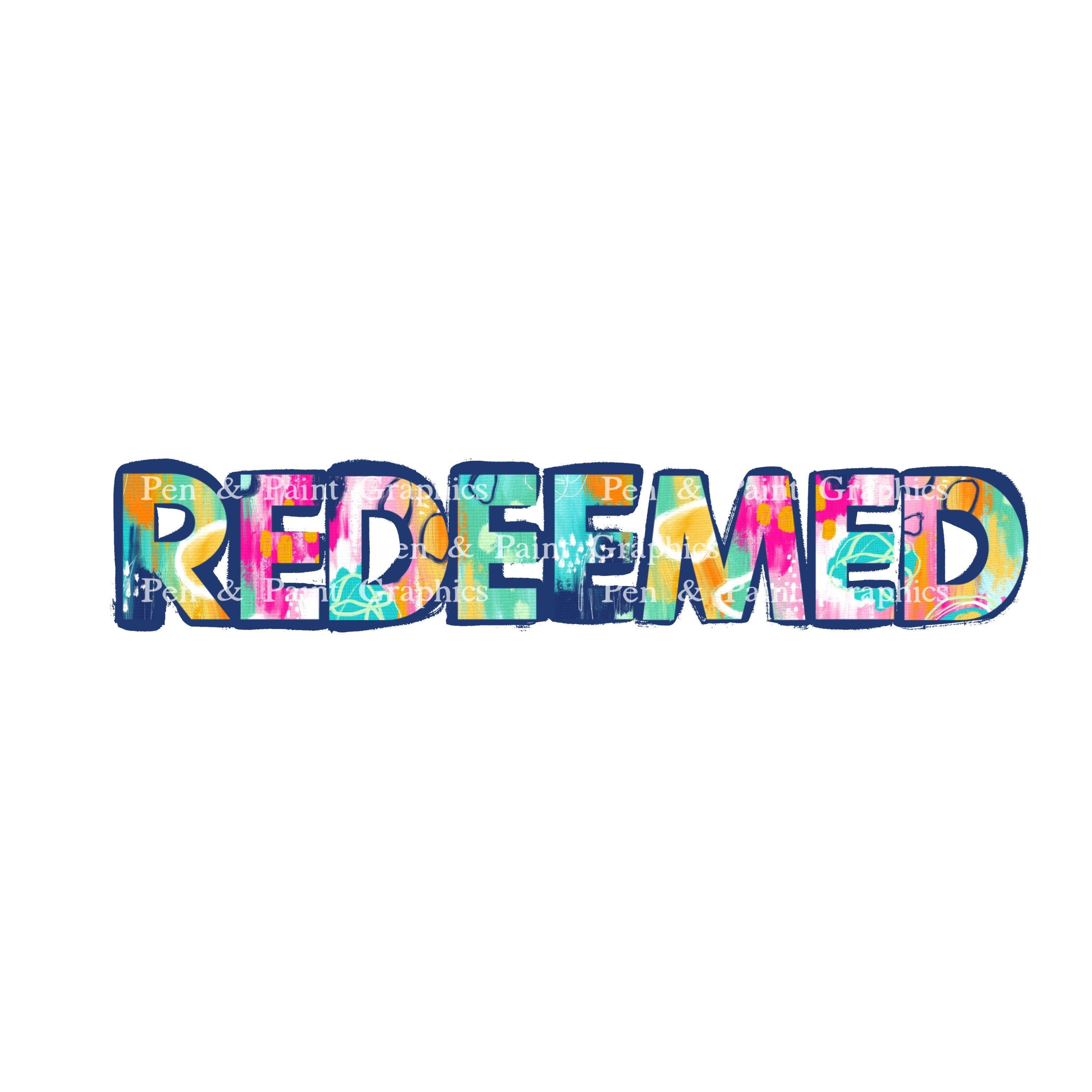 Redeemed Png Christian Art Sublimation Abstract Hand Painted Clipart Redeemed Png Christian Art Sublimation Abstract Hand Painted Clipart