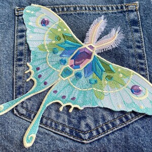 Pastellfärgad fjäril