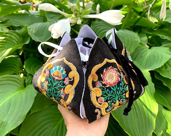 Black bag for dice and sweets