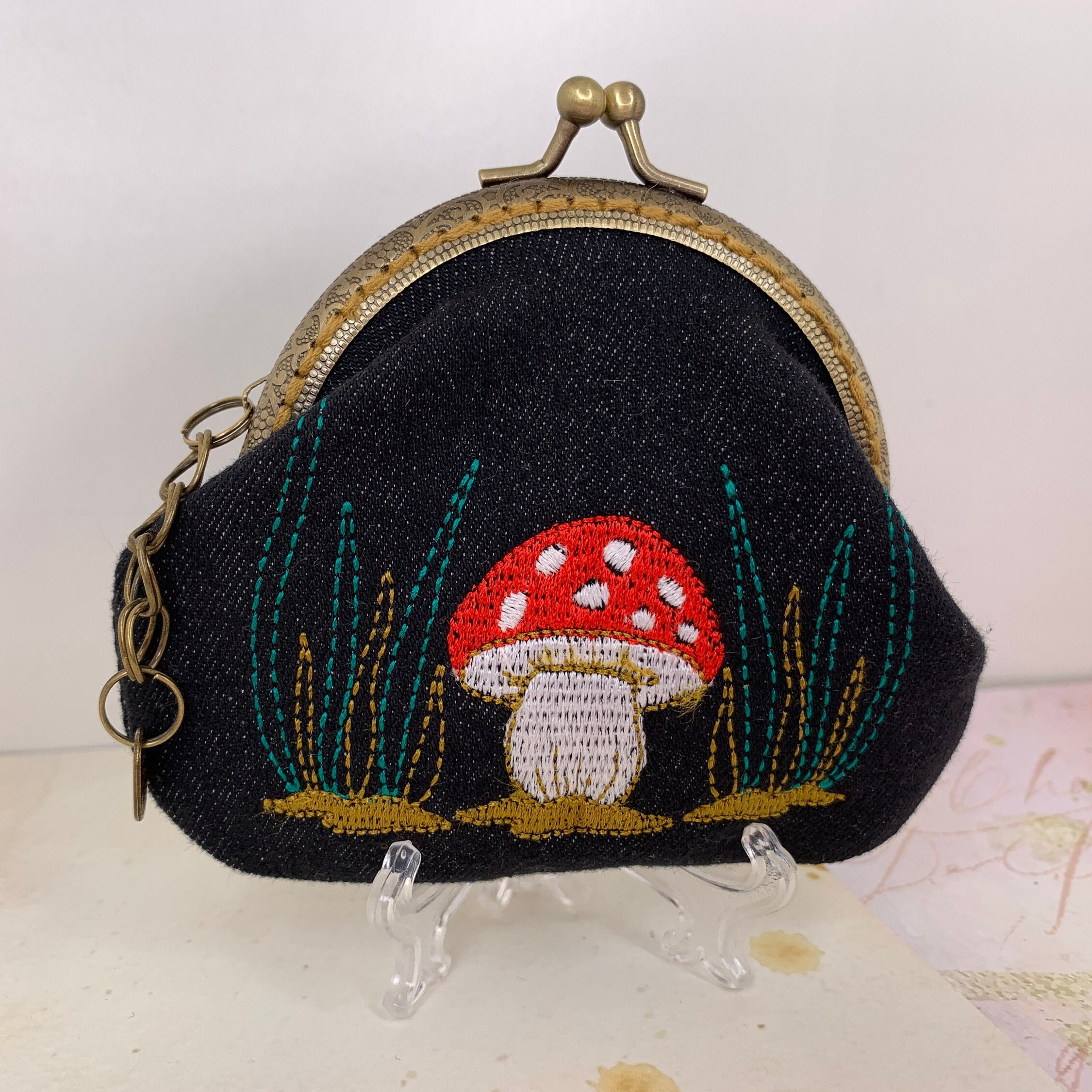 Wholesale DIY Kiss Lock Coin Purse Embroidery Kit 