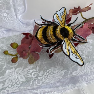 Embroidered patch
bee patch
back patch
custom embroidery
insect patch
cute patch
bumble bee
iron on patch
custom iron on patch
patches for jackets
trucker hat patches
embroidered patches
hat patches