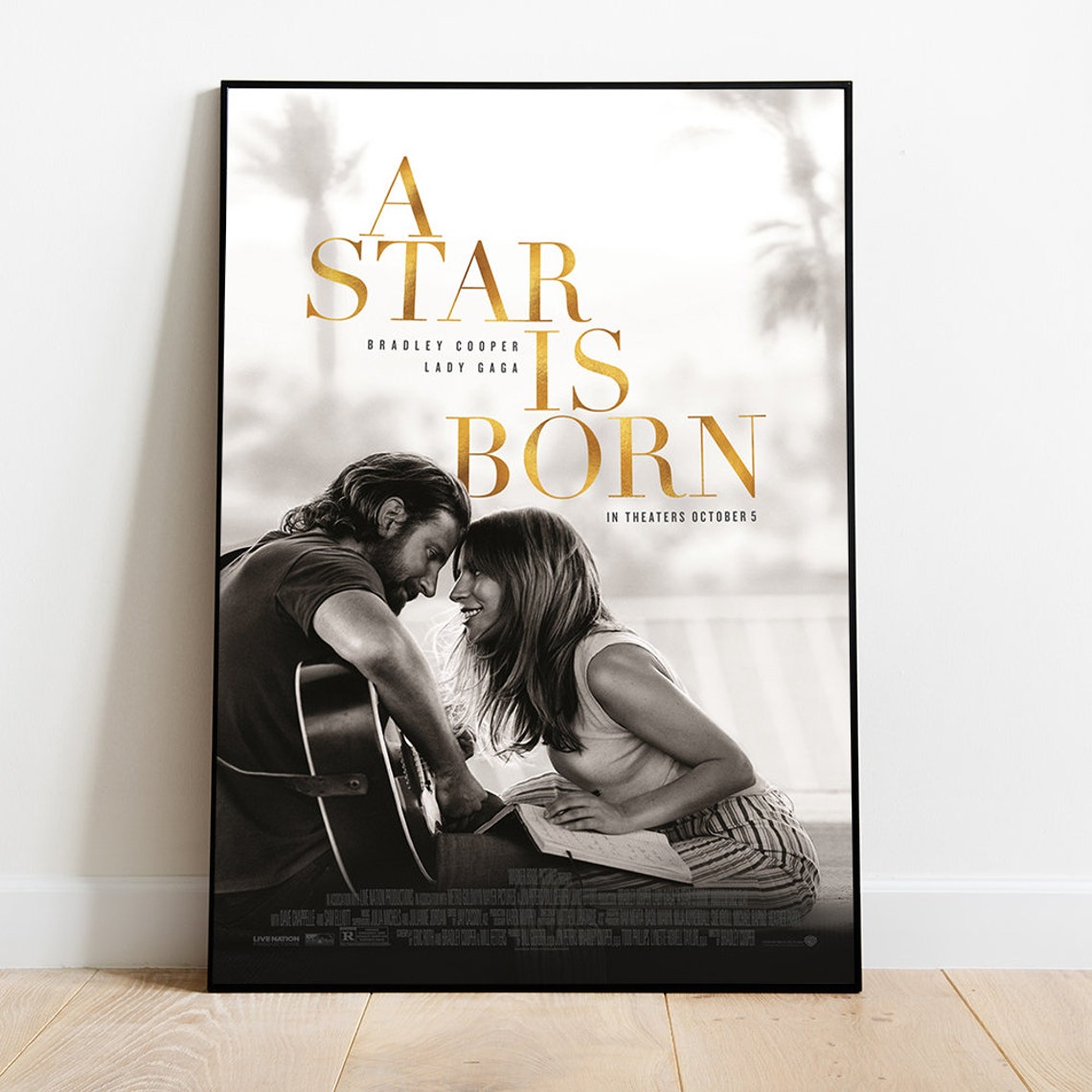 2018 A Star Is Born Movie Film Poster Print A2 A3 A4 A5 | Etsy