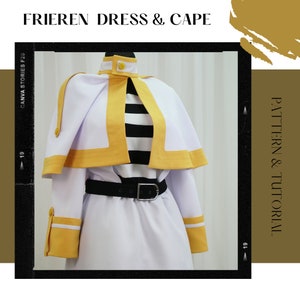 Frieren Cosplay Digitales Schnittmuster & Anleitung