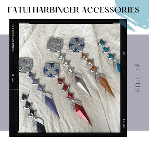 Fatui harbingers Accessori file 3d - Prodotto digitale Fan Made