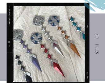 Fatui harbingers Accessori file 3d - Prodotto digitale Fan Made