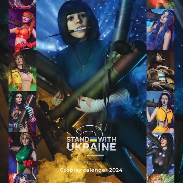 Cosplay Calendar Etsy
