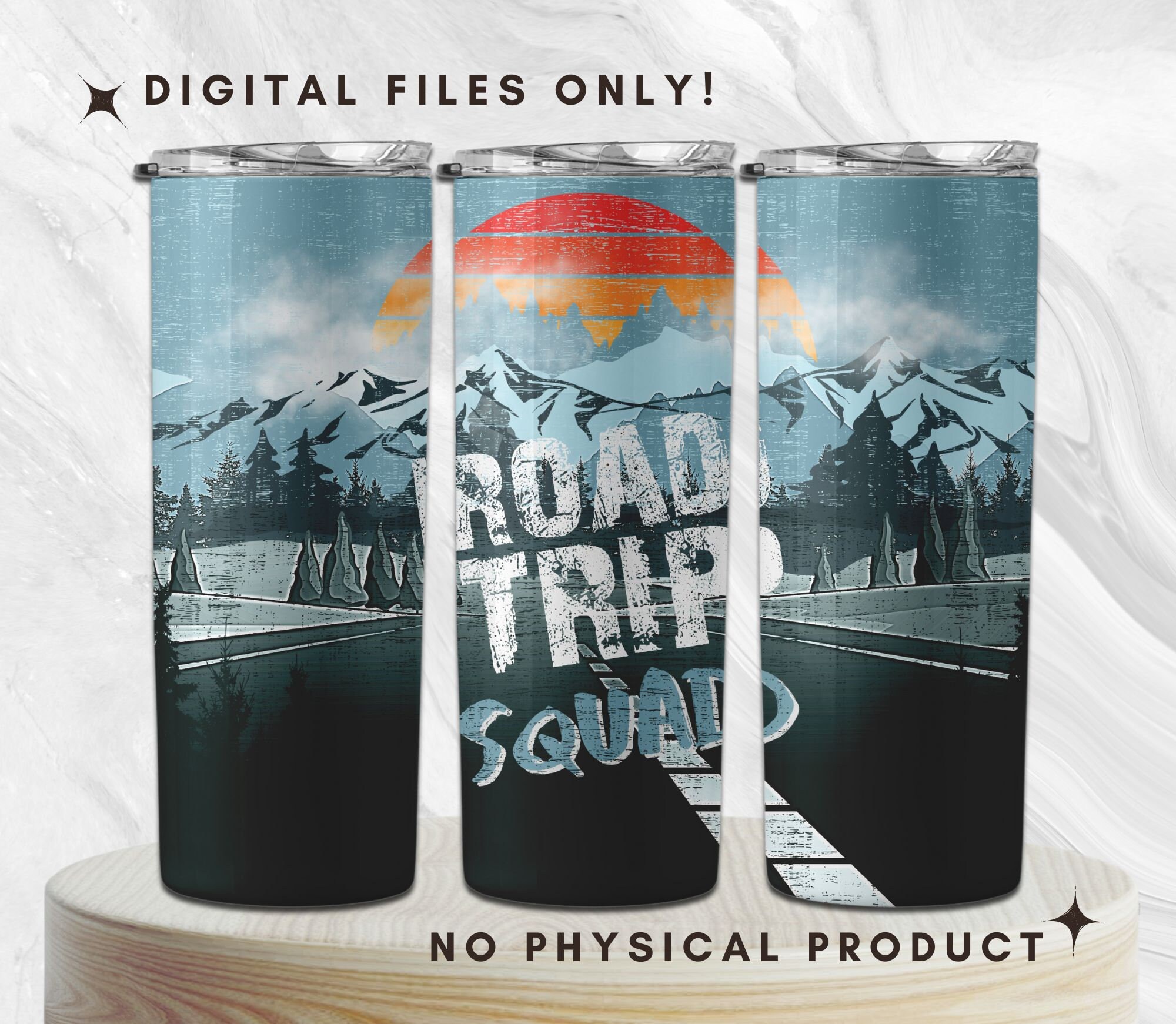 Road Trip Tumbler  30 oz – Custom Branding
