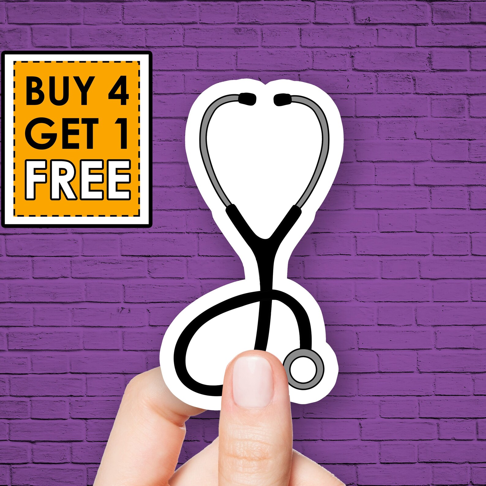 Stethoscope Sticker Emoji Sticker Heart Symbol Stickers Laptop Etsy