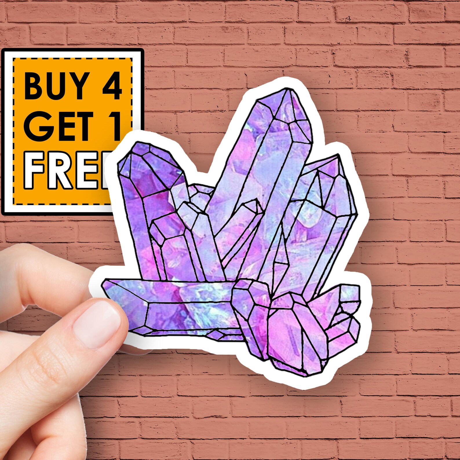 Crystal Sticker Gem Sticker Fun Girl Power Stickers Laptop Etsy