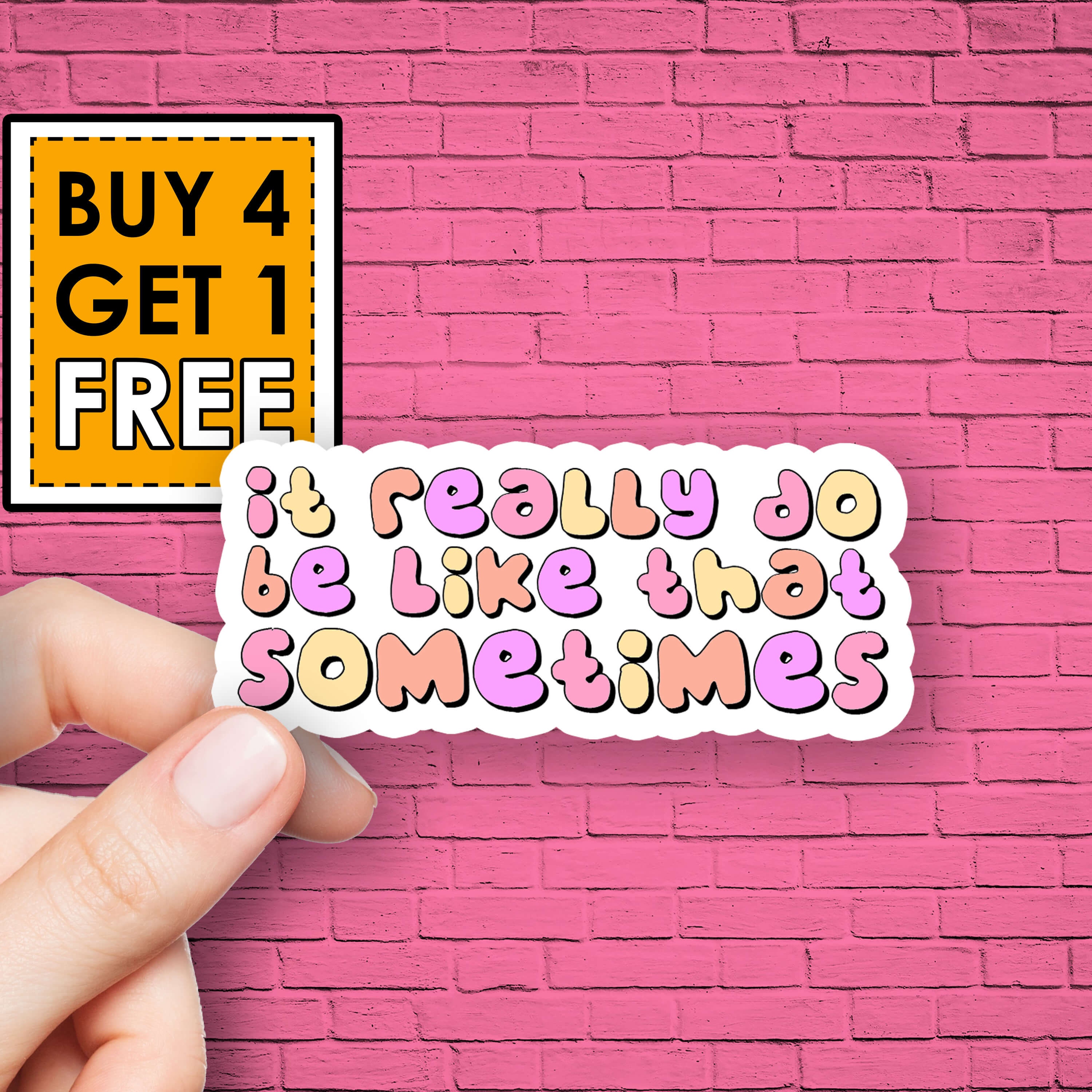 Be Like That Sticker Sayings Sticker Quotes Positive Stickers Etsy