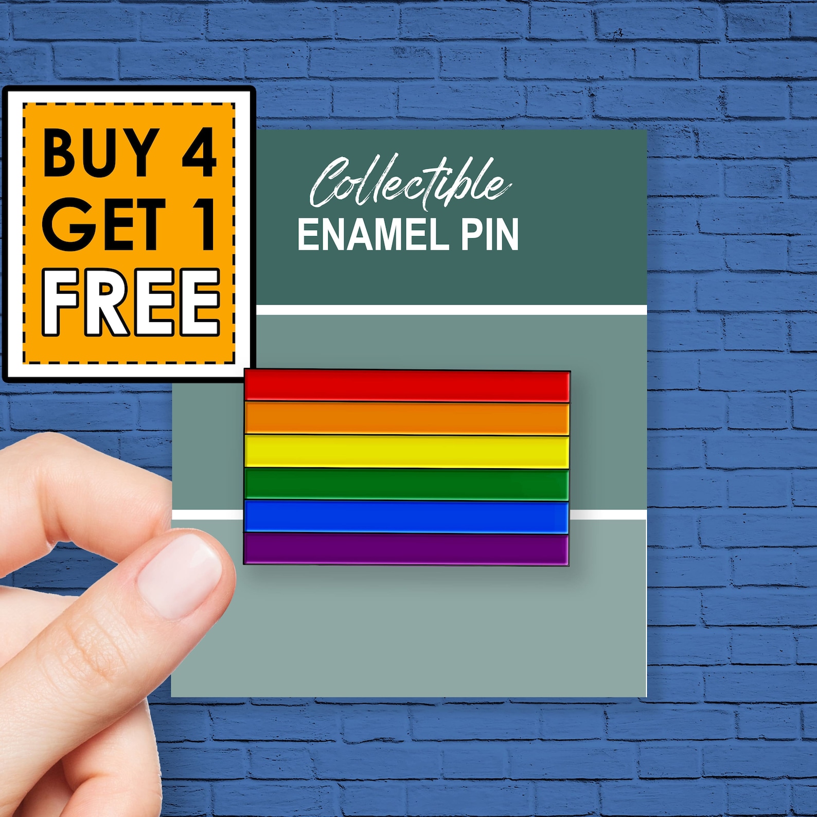 Lgbt Rainbow Enamel Pin Equality Pride Enamel Pins Jacket Pins Etsy