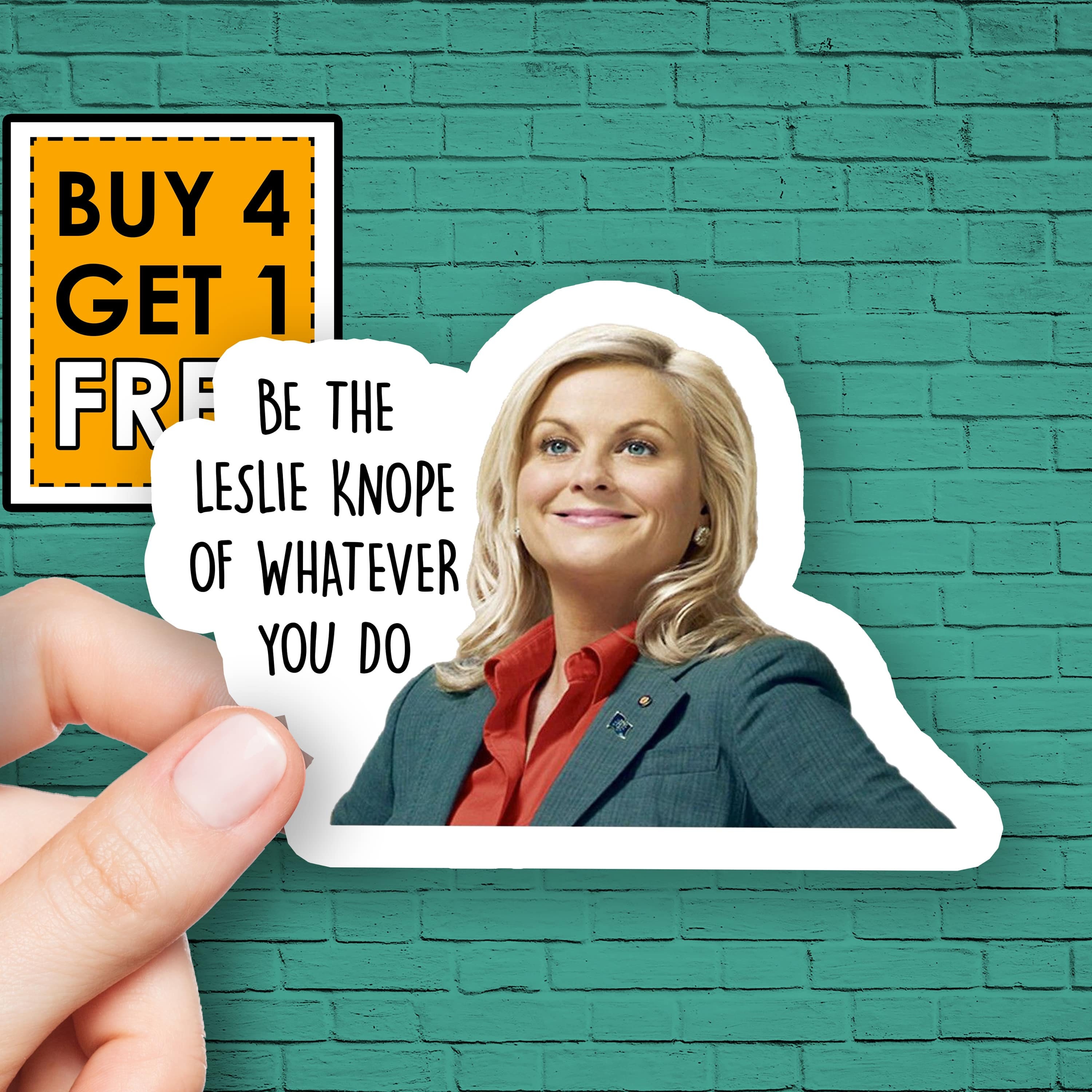 Parks and Rec Funny Sticker people caring loudly at me Laptop Sticker Macbook Decal TV175 Friend Gift Leslie Knope quote Coworker Gift
