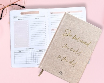 ADHD Planner Gewoonte Tracker Succes Dagboek Notitieboekje Mindset Succes Planner Doelen Dagboek tracker voor het stellen van doelen Fitness Maaltijd Te Doen Dagelijkse week