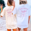Bachelorette Shirts Pink Bach club personalized The Bride custom name Hen party Shirt social club bridal shower crew bridesmaid matching tee product logo