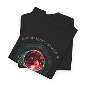 Girls Will Be Girls Witch oversized T-shirt Halloween Women Shirt Girl Power Feminism Funny Witch Shirt Witchy Shit Gift for her retro 90s image 10