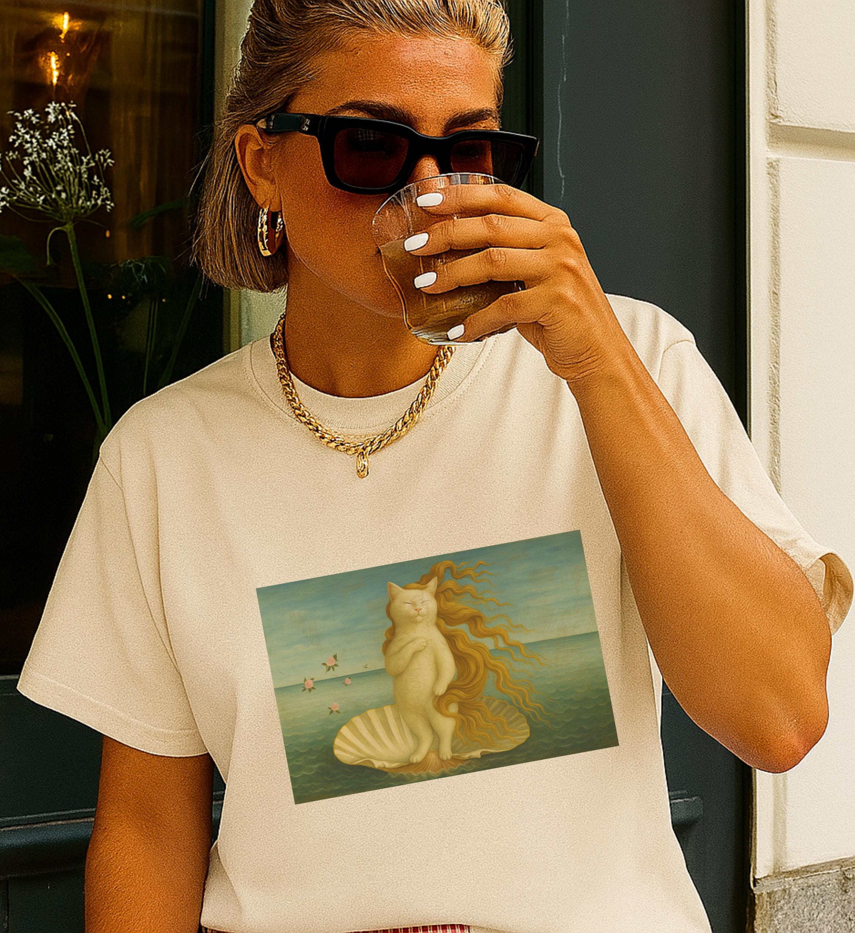 Birth of venus shirt - Etsy 日本