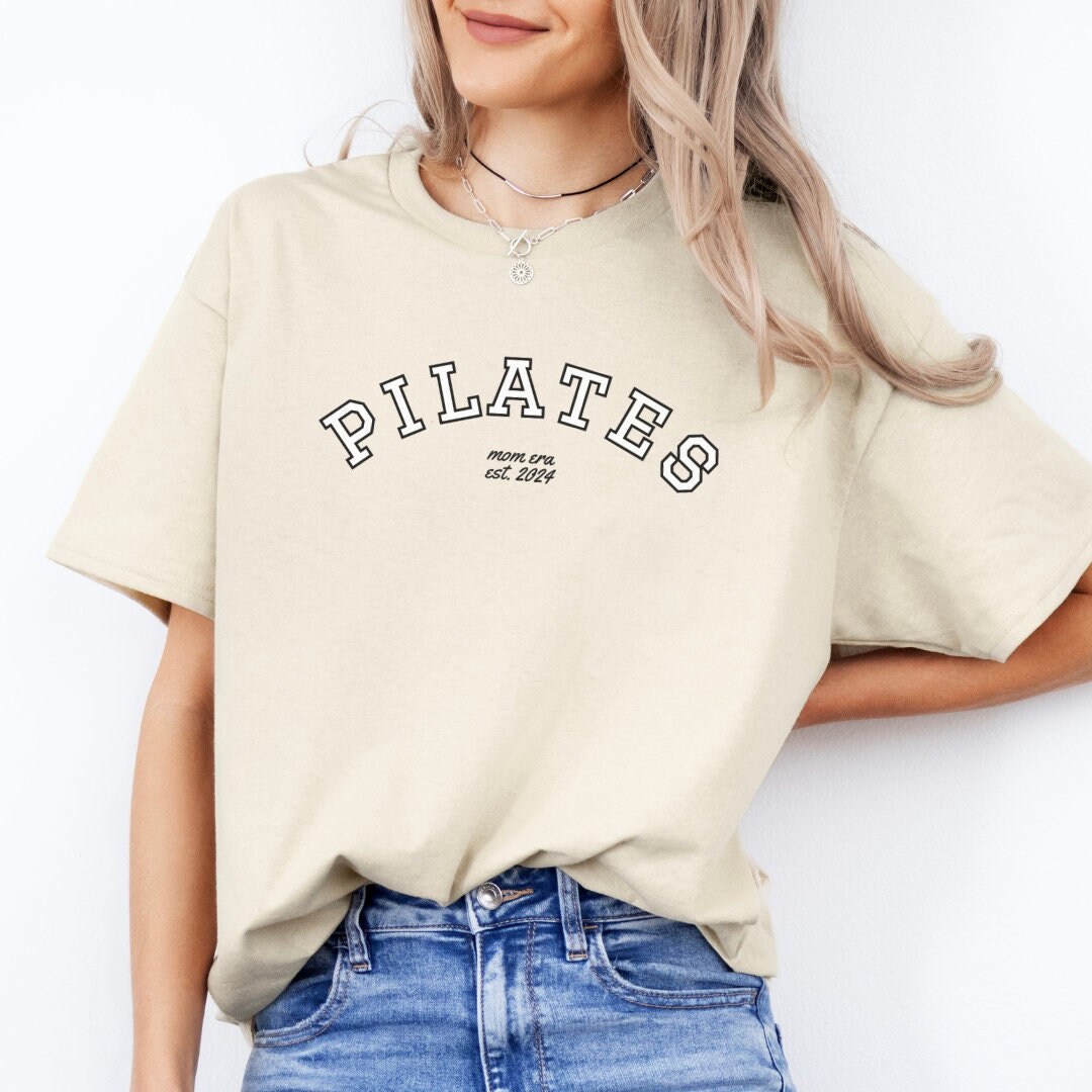 Retro mom era pilates Shirt wellness lover T-shirt mama workout Sweater mom birthday gift New mom shirt mothers day tee college pregnancy