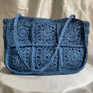 Crochet bag, handmade bag, raffia bag, women bag, shoulder bag