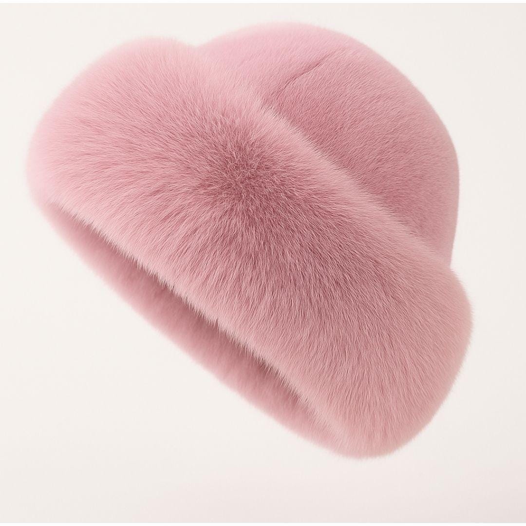 Faux Fur Pill Box Hat - Etsy display picture 1