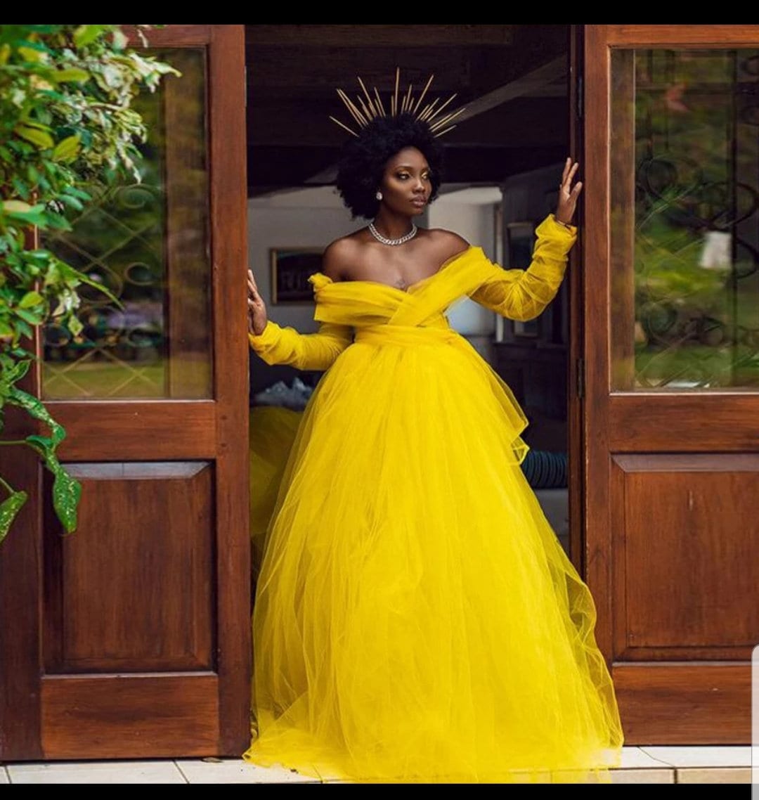 Yellow Wedding Dress - Etsy