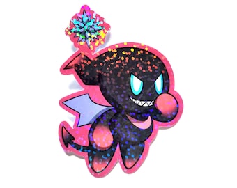 Dark Chao Holographic Sticker