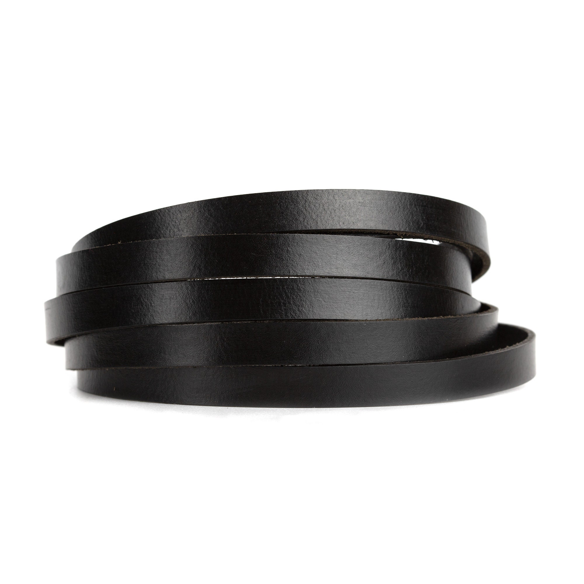 Black Leather Strip 10x2mm 1 Meter Leather Strip for Etsy 日本