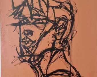 Acrylic painting on canvas 80 x 60 cm