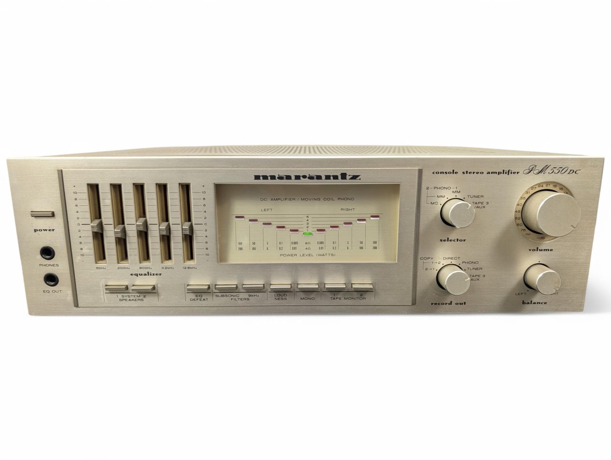 Marantz PM-1551 インテグレーテッドアンプ Marantz PM 550 DC Amplifier - Etsy