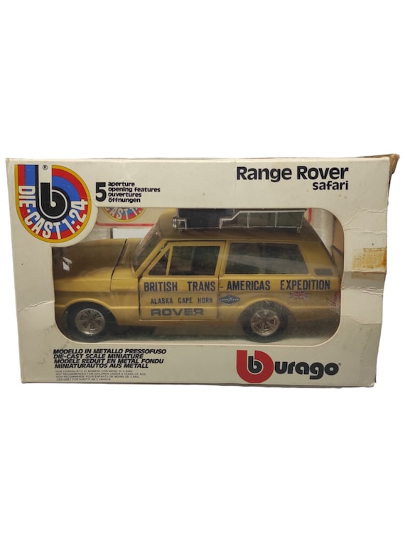 Burago Range Rover Safari Model - Etsy