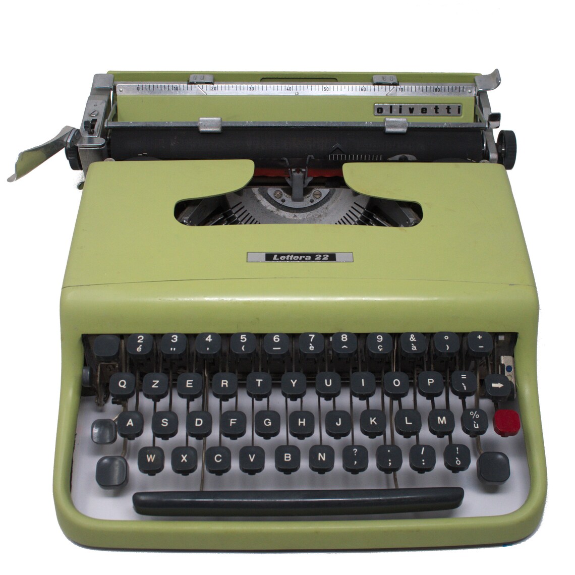 Macchina da scrivere vintage Olivetti lettera 22 Verde Menta Etsy Macchina da scrivere vintage Olivetti lettera 22 Verde Menta Etsy