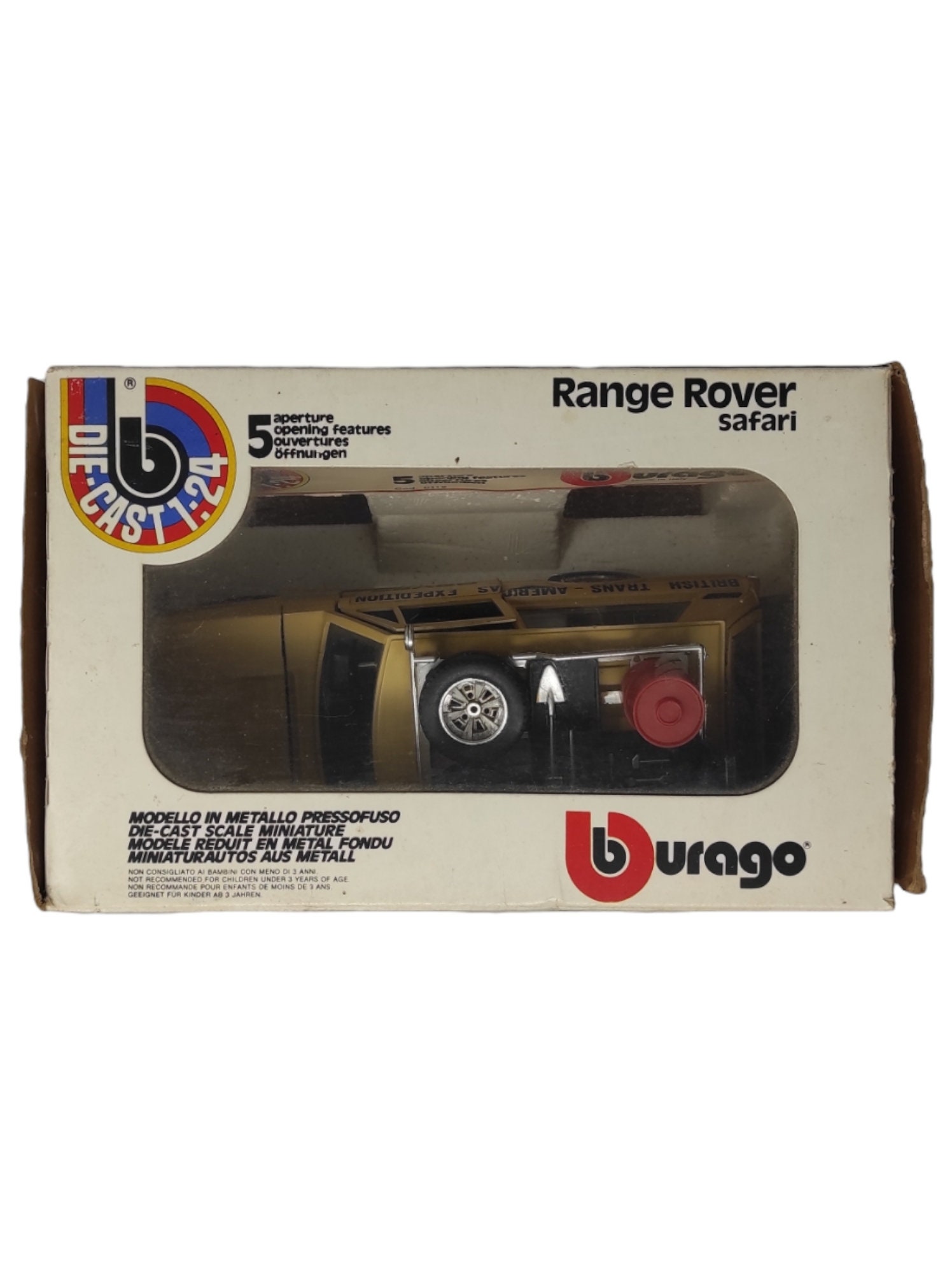 Burago Range Rover Safari Model - Etsy