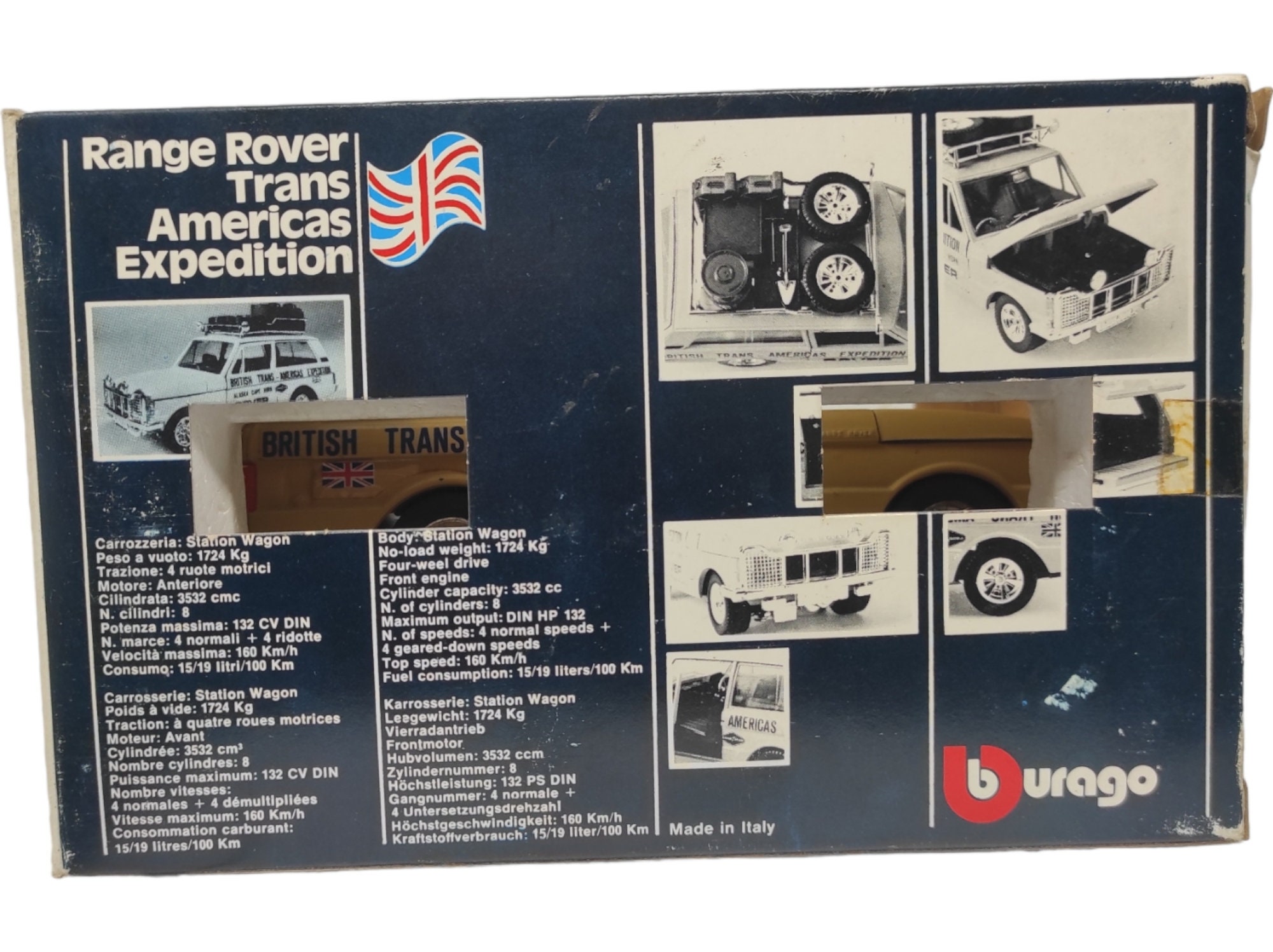 Burago Range Rover Safari Model - Etsy