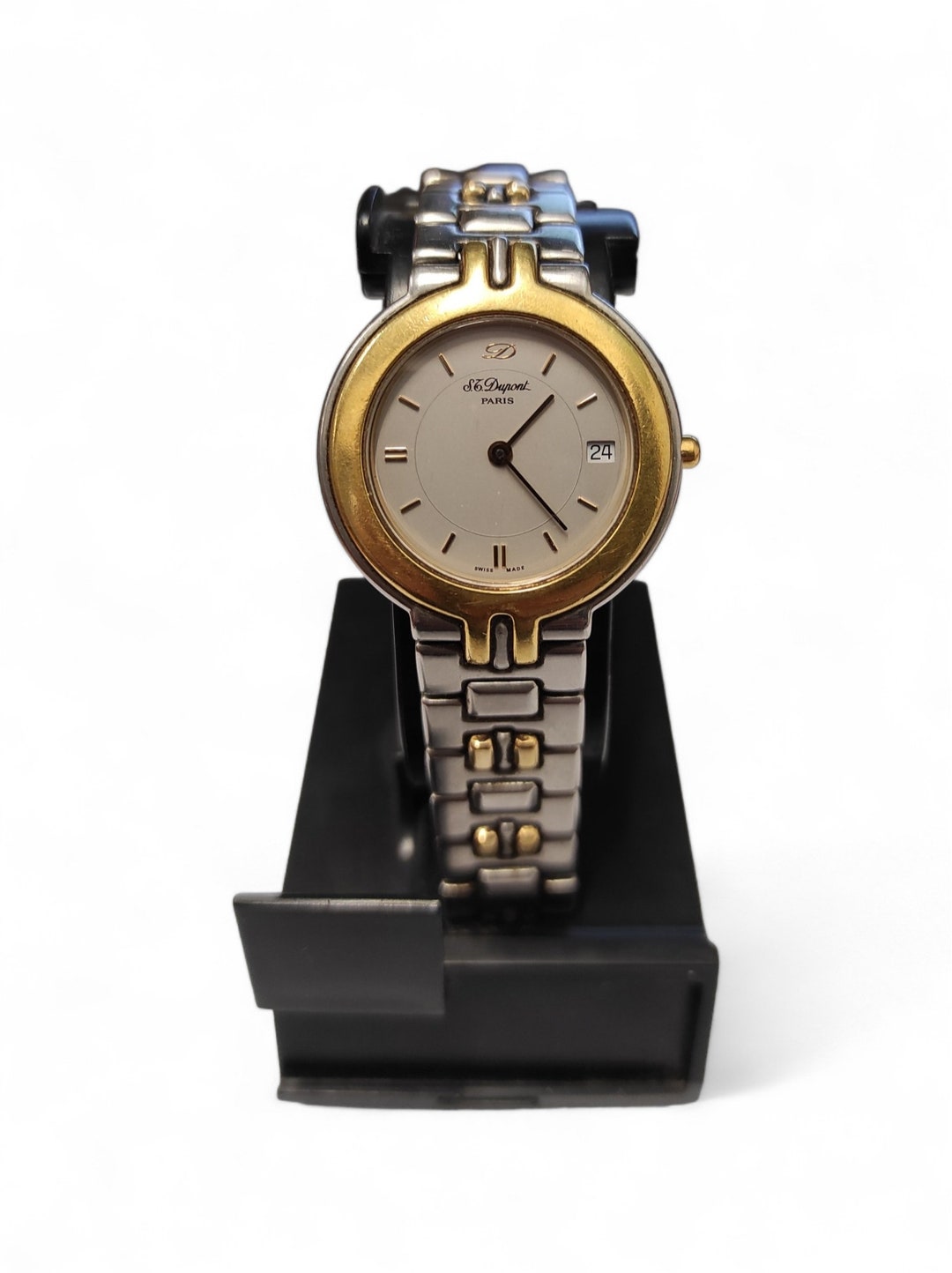 DUPONTの腕時計♡ S.T. Steel Women's Wristwatch Dupont - Etsy