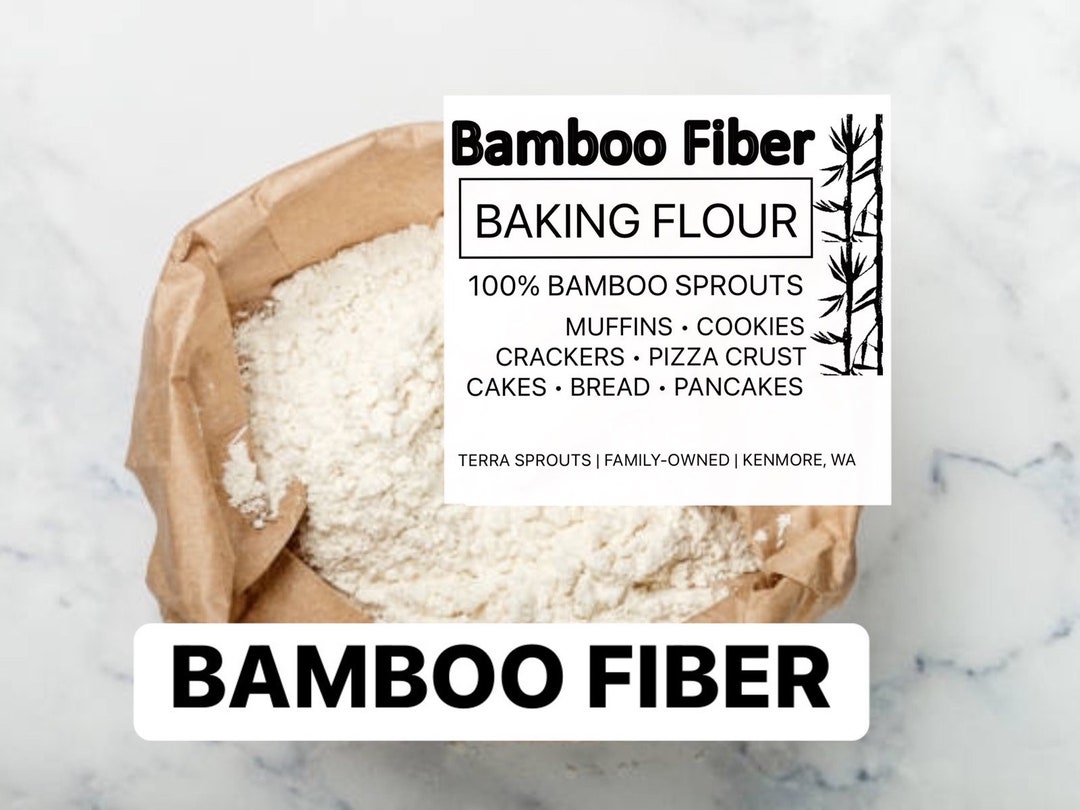 NEW Bamboo Fiber Keto Baking, Paleo, Glutenfree, High Fiber, Low Carb
