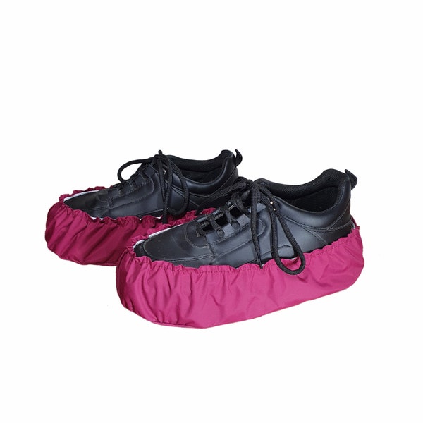 Couvre-chaussures lavables réutilisables Chaussons écologiques colorés faits main 40 41 42 43