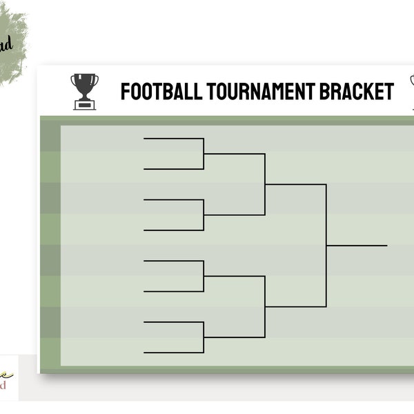 Bracket Printable - Etsy