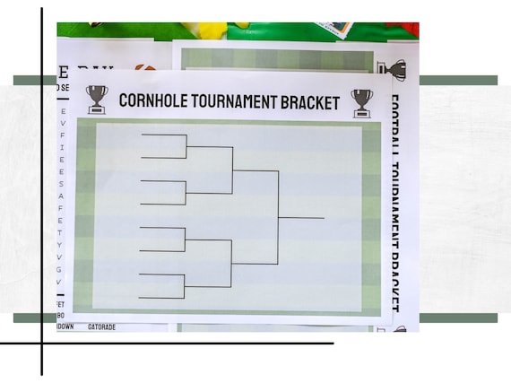 Free Cornhole Tournament Printable Brackets