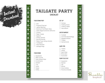Football Party Games Instant Download. Tailgate Games . NFL - Etsy
