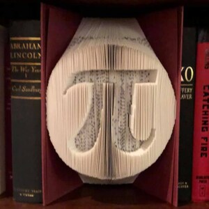 Pi Symbol Book Folding Pattern + Anleitung