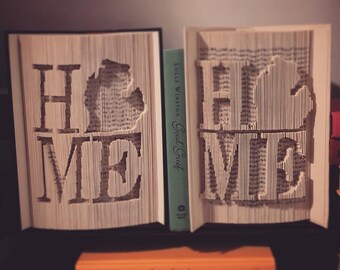 HOME Michigan Book Folding Pattern + Instructions